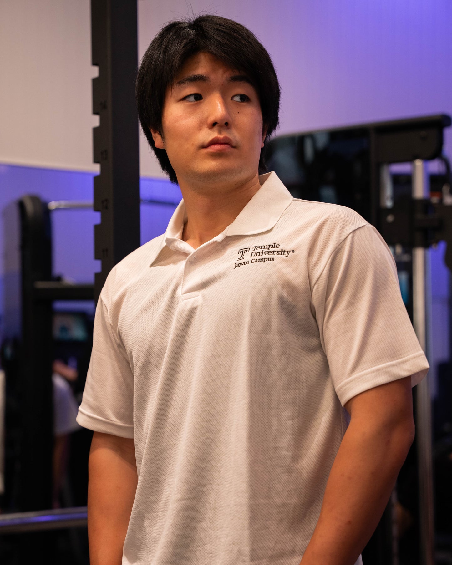 TUJ White Polo Shirt