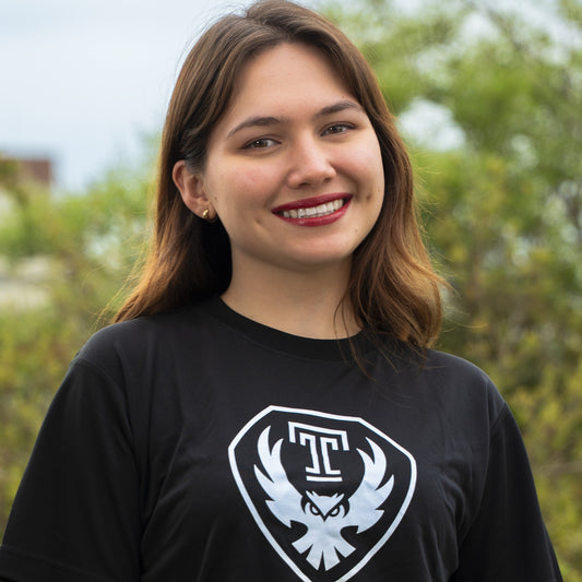 TUJ T-Shirt Shield Design Black