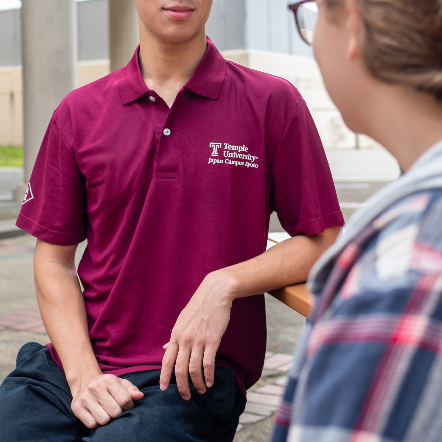 TUJ Kyoto Polo Burgundy