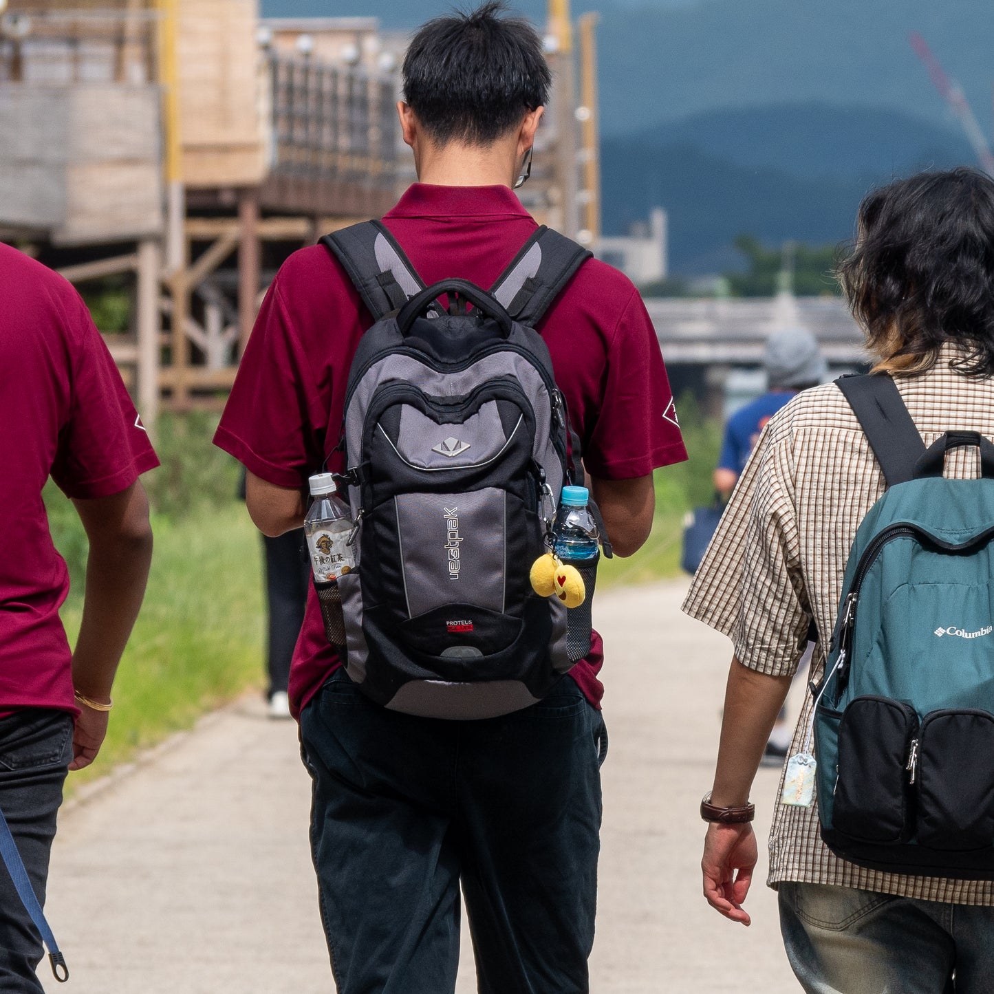 TUJ Kyoto Polo Burgundy