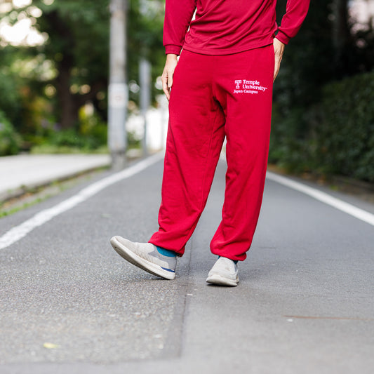 TUJ Sweatpants Cherry Red Unisex