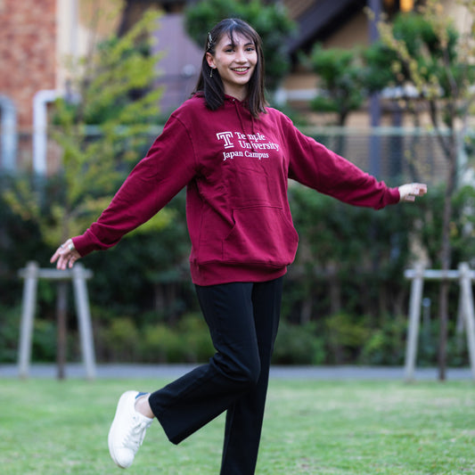 TUJ Hoodie Cherry Red Unisex