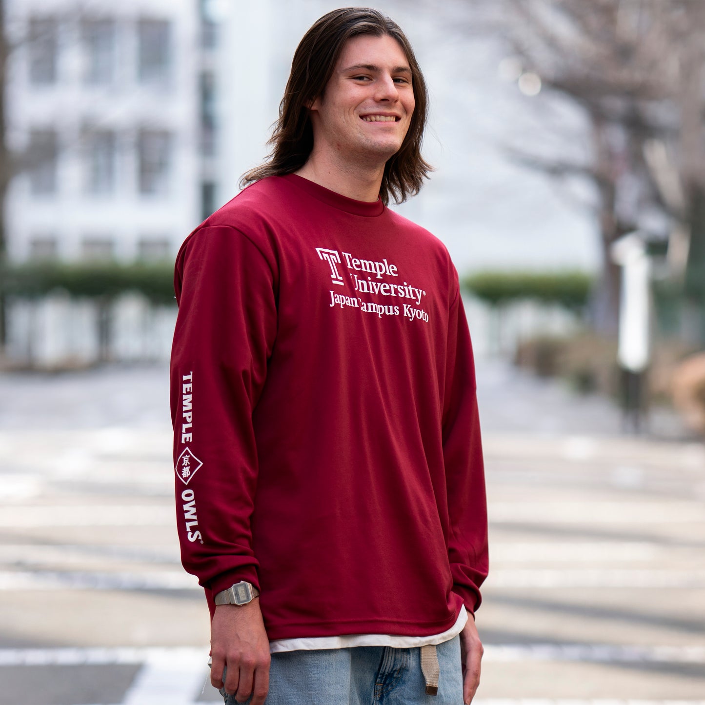 TUJ Kyoto Long Sleeve Burgundy