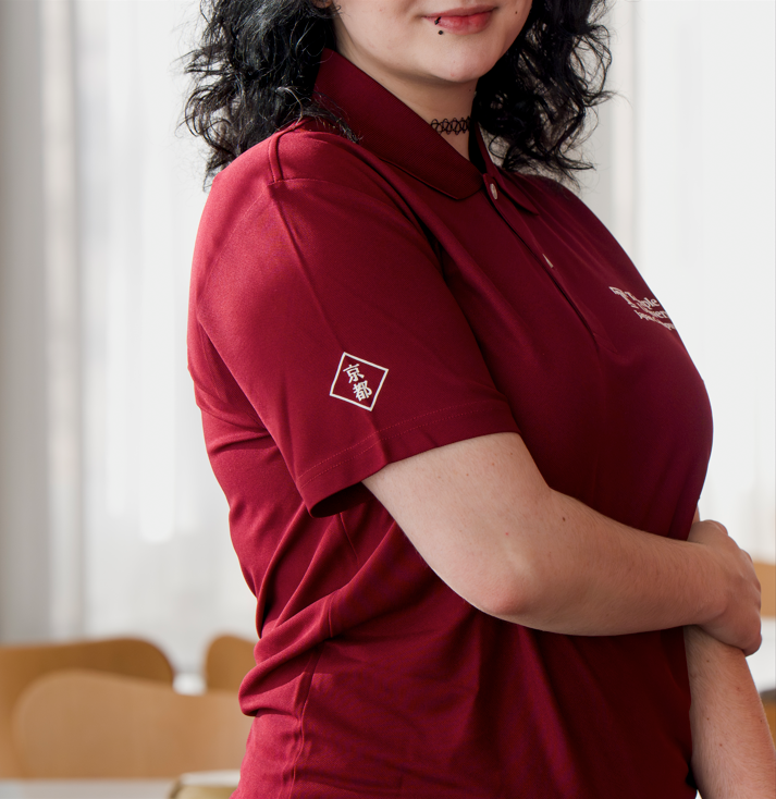 TUJ Kyoto Polo Burgundy